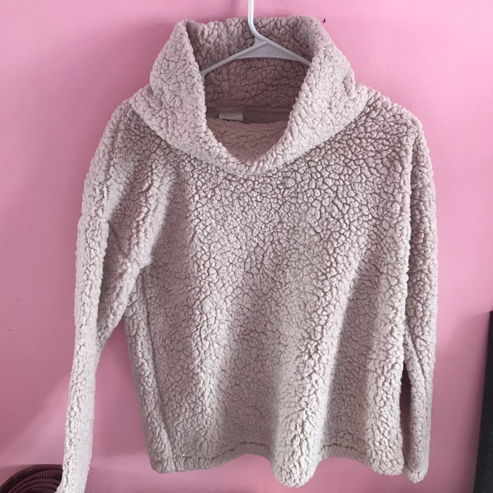 Blush Pink Sherpa